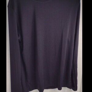 Chill bro UVF 50+ Men's UV Sun Protection Outdoor Black Long Sleeve Shirt (P1)